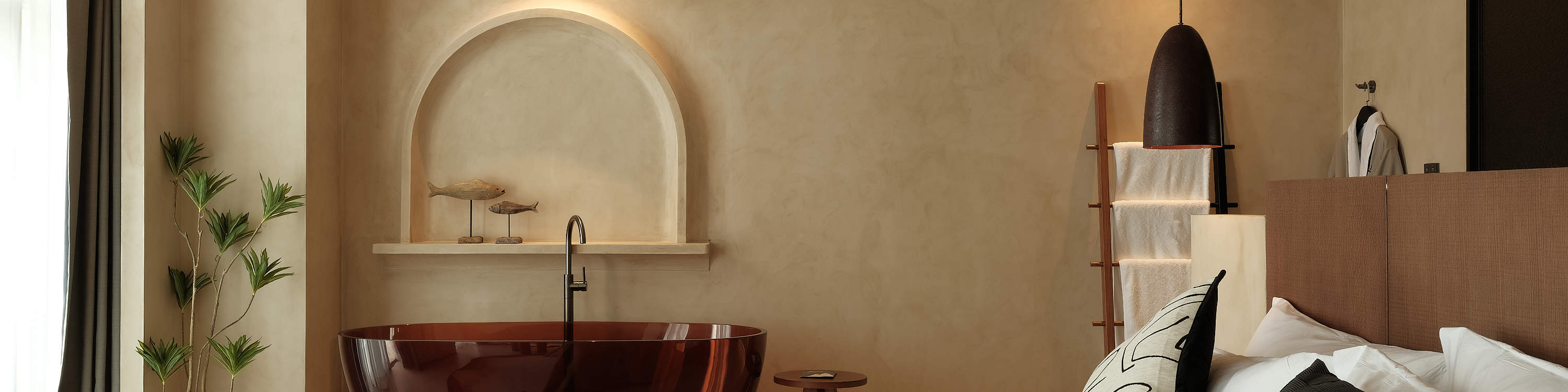 博槐·山景浴缸大床房